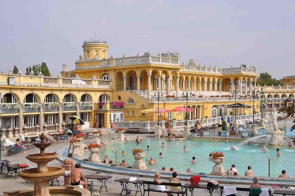 Perfect Location,Newly Decorated Modern, Large Place 60 M2, Really Quiet So You Can Have A Good Night Sleep, Ac, Netflix, Smart Tv, High-Speed Internet, World Famous New York Cafe Only 10 Minutes Walk Budapest Extérieur photo